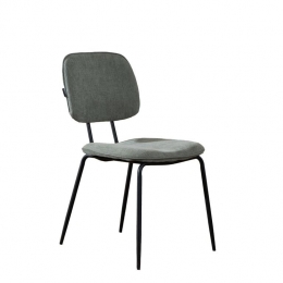 Bronx71ScandinavischeeetkamerstoelIvargerecycledestofgroen