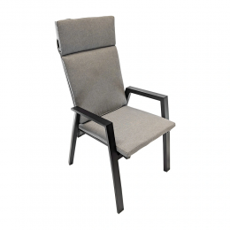 PaxonTuinstoelVerstelbaarBlackTrestino-Trestino