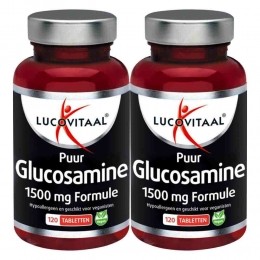 GratisVerzending2xLucovitaalGlucosamineVeganPuur120tabletten