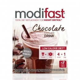 ModifastIntensiveMilkshakeChocolade8x55gr