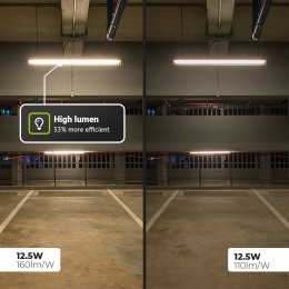 LEDTLBuis120cm-T8G13-125Watt-2000Lumen-160lmW-HighLumen-3000KWarmWitLichtvervangt830-Flikkervrij