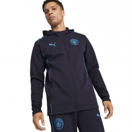 PUMAManchesterCityCasualsVest2024-2025DonkerblauwBlauw