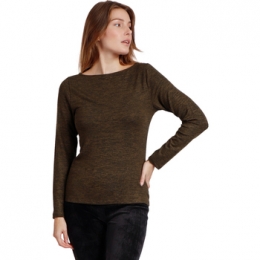 T-ShirtLangeMouwAdmasBarcaTopmetlangemouwenenboothals