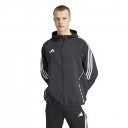 adidasTiro24WindbreakerZwartWit