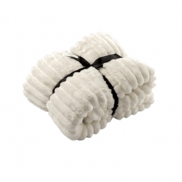 DutchDecorplaidRICKY-150x200cmSnowWhite