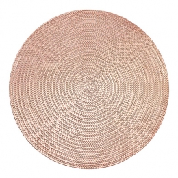 KrumblePlacematrond-PVC-Rosegoud