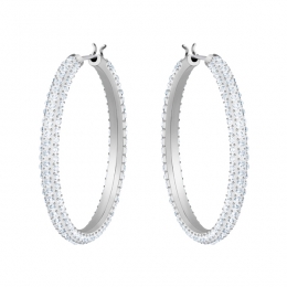 SwarovskiHoopoorringen5389432-Silver