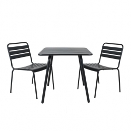 MetalentuinsetMaxzwart80cm