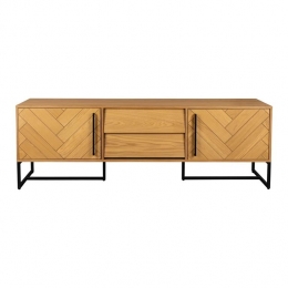 DutchboneClassDressoirLaagEikenhoutBruin