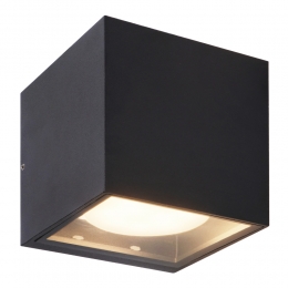 CubaLEDwandlamp-Incl2xGX53verwisselbarelichtbron-3000Kwarmwit-2x64watt-IP65waterdichtvoorbinnenenbuiten-Max2x9watt-Vi