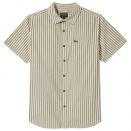 Brixton-CharterPrintSS-OverhemdmaatSbeigegrijs