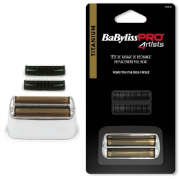 BabylissPRO4ArtistsMetalenFoilShaversDoubleCutterZilver