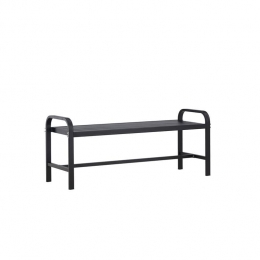 RebellenclubTroyTuinbankje-125x42cm-Zwart