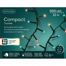 CompactTwinkleled11meter500LEDmulticolorLumineo-Lumineo