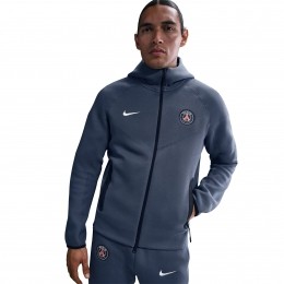 NikeParisSaint-GermainTechFleeceVest2025-2026BlauwWit