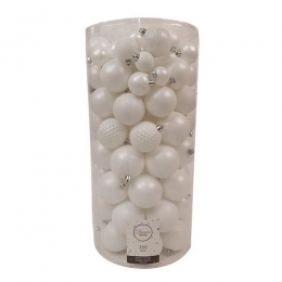 Kerstballenmix100stWinterwitKerstBuitengewoondeBoet-Buitengewoondeboet