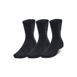UnderArmourCrewSportsokken3-PackZwartWit