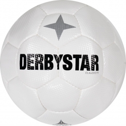 DerbystarClassicTTIIVoetbalWitZwartZilver
