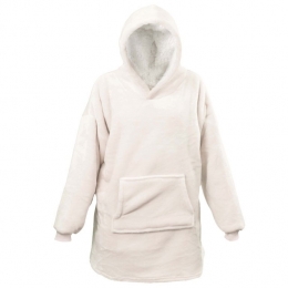 HoodieOversizedHoodie70x50x87cmdovewhiteUniqueLiving-Uniqueliving