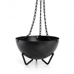 HangendeHeksenketelZwart11cm