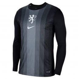 NikeNederlandKeepersshirtLangeMouwenOranjeLeeuwinnen2025-2027HerenZwart