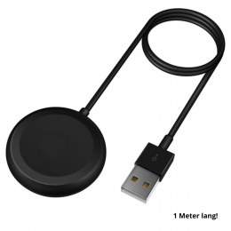 Case2go-OplaadkabelgeschiktvoordeSamsungGalaxyWatchFEWatch7Watch7UltraWatch6Watch55ProWatch4Watch3Active12-100meter-Zwart