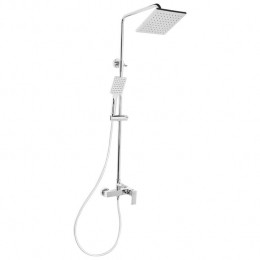 Beliani-CATAGENA-Douchemengkraansetmetregendouche-Zilver-Messing
