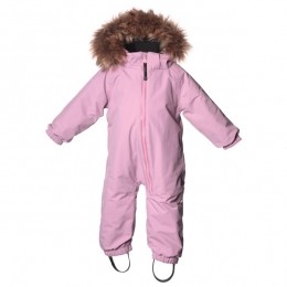 Isbjrn-KidsToddlerPaddedJumpsuitwithFur-Overallmaat98roze