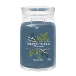 YankeeCandleGeurkaarsLargeJarBaysideCedarSignature567gr