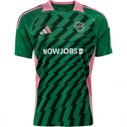 adidasMastersofMadnessFCPaniekaanvalVoetbalshirtGroenRoze