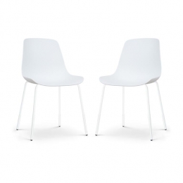 NolonNora-PipEetkamerstoelenSetvan2-Wit-WitOnderstel