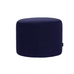 Bronx71VelvetpoefAnnadonkerblauw