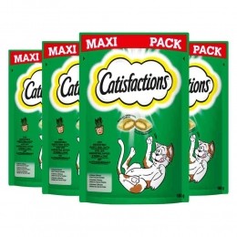 4xCatisfactionsKattensnoepjesKattenkruid180gr