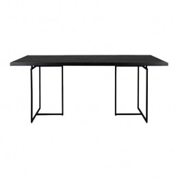 DutchboneClassEettafelVisgraat-180x90cm-Zwart
