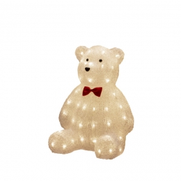 KerstfiguurLEDteddybeerKonstsmide-Konstsmide