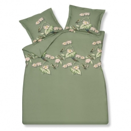 StarlingDekbedovertrekSmokeGreen200x200220cmGroen