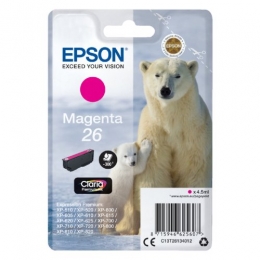 Inktcartridgeepson26t2613rood