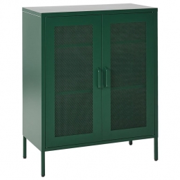 Beliani-WAKATIPU-Sideboard-Groen-Staal