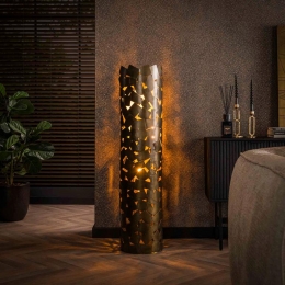 FraaaiChadvloerlampcylinder-bronsantiek
