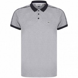 LeSharkNorwayHerenPoloshirt5X202091DW-Lichtgrijs-Marl