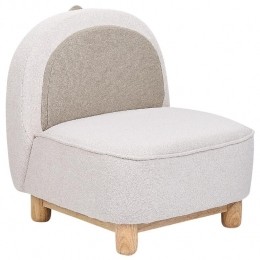 Beliani-FABORG-Kinderstoel-Beige-Polyester