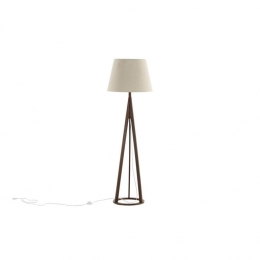 Svea-Nalavloerlamp-160cm-linnen-espresso