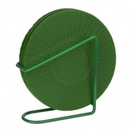 KrumbleGlasonderzetter-Setvan5houder-Silicone-Groen