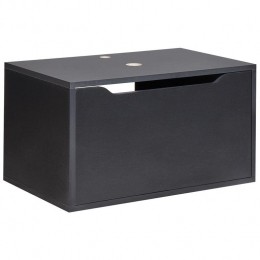 Beliani-PETROLINA-Wastafelkast-Zwart-Vezelplaat