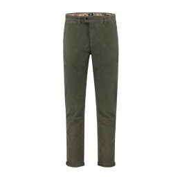 DstrezzedChinoPantsWashedRibcordGroen29