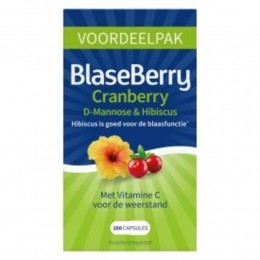 GratisVerzendingBlaseBerryCranberryD-Mannose100capsules