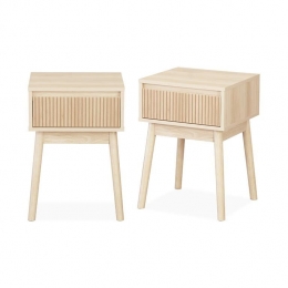 sweeek-Nachtkastjehoutdecor1ladesetvan2