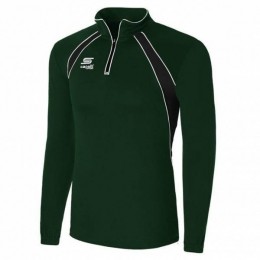 CapelliSportRavenHerenTrainingsweaterAGA-1192-groenzwartwit