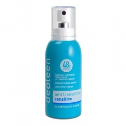 3xDeoleenDeodorantVerstuiverSensitiveAnti-Transpirant75ml