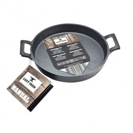 CastIronOvenschaal-Gietijzer-20cm-zonderanti-aanbaklaag